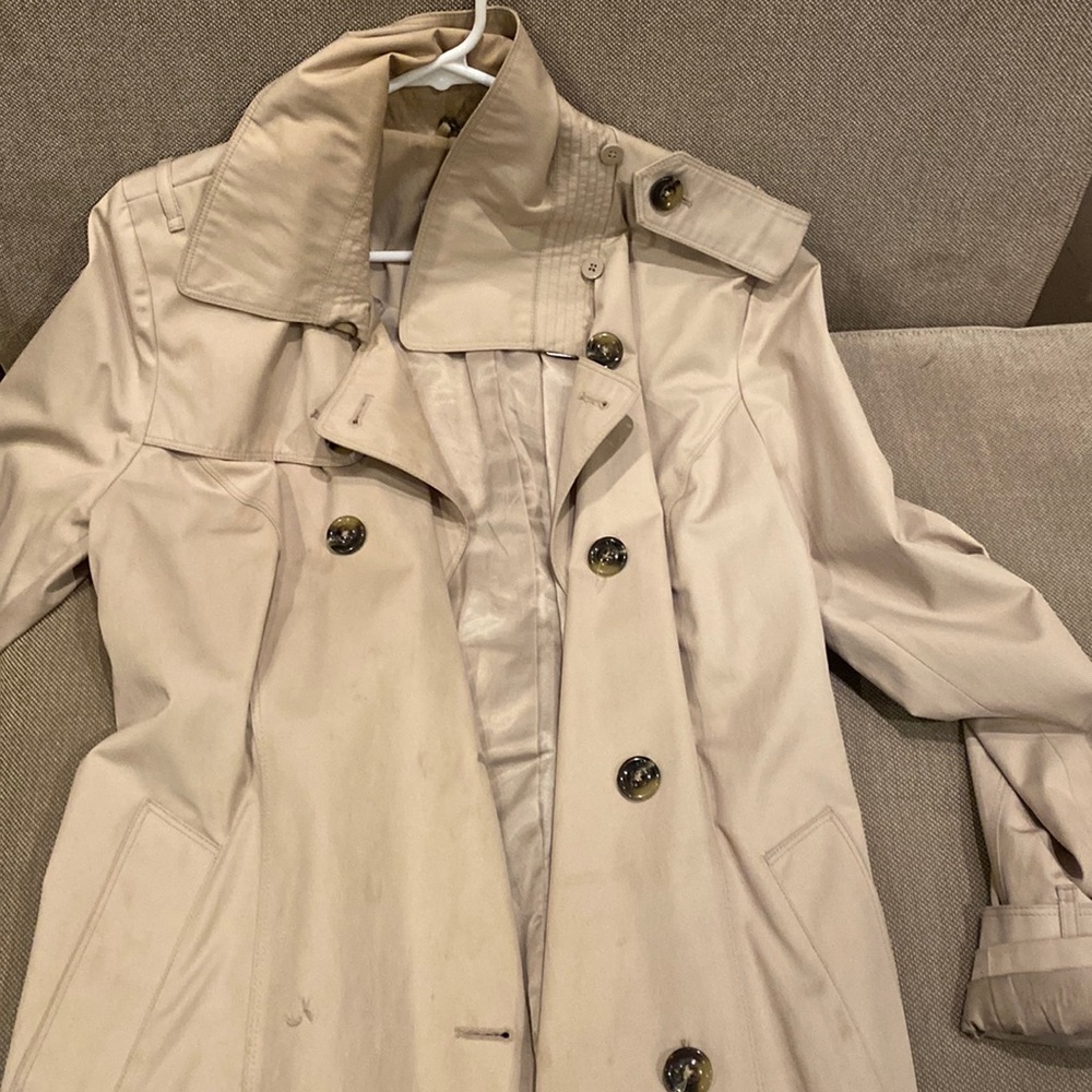 London fog trench coat